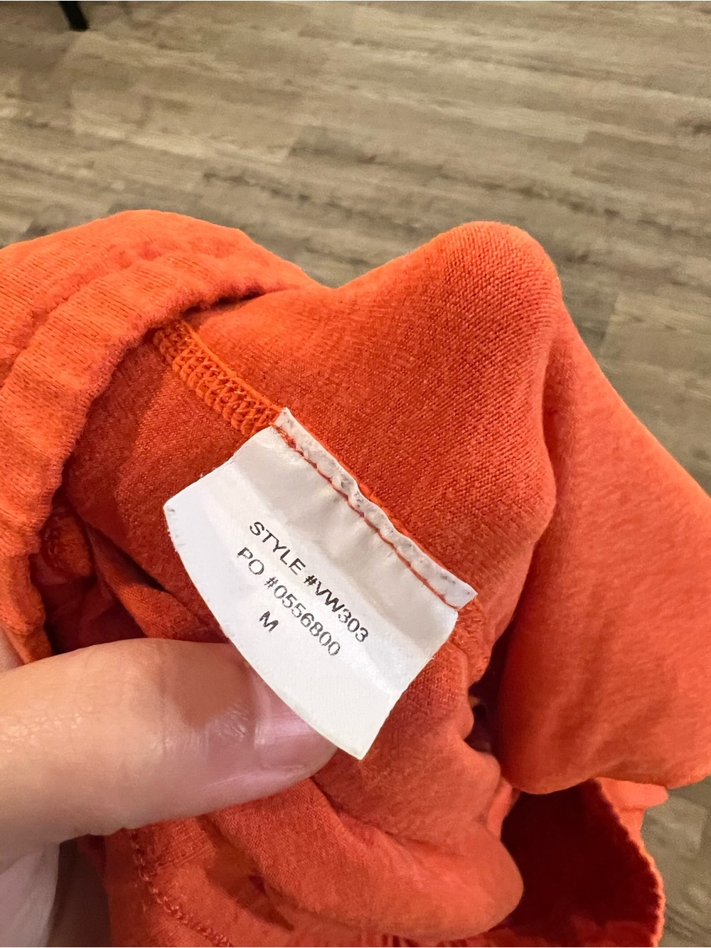 Vuori Women's Pull-On Performance Jogger Pants in Orange - Picture 2 of 6